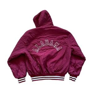 Vintage Alabama‎ Jacket Mens L Crimson Tide Gem Sportswear 90s 80s Puffer